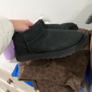 Ultra mini black uggs